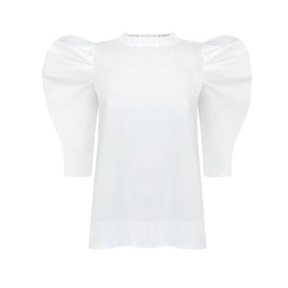 Monica Nera Irina Shirt in White